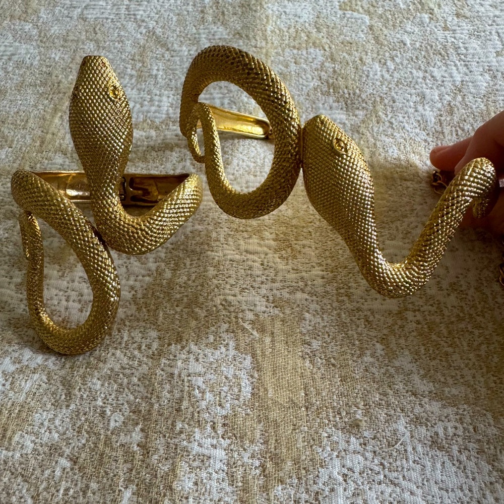 Brame New Zara bracelet and choker snake set